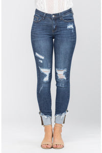 Judy Blue Cuff Hem Skinny