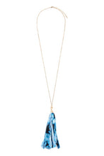Load image into Gallery viewer, Fabric Tassel Pendant Necklace
