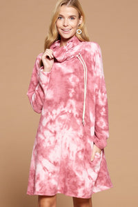 Tie Dye French Terry Dress