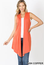 Load image into Gallery viewer, Open Sleeveless Cardigan
