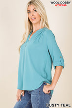 Load image into Gallery viewer, Split Neck Blouse
