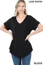 Load image into Gallery viewer, Everyday Cuff Sleeve V-Neck
