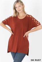 Load image into Gallery viewer, Criss- Cross Shoulder Top
