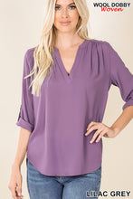 Load image into Gallery viewer, Split Neck Blouse
