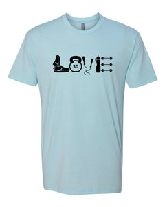 LOVE- Gym Graphic