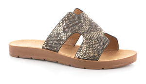 Bogalusa Sandals Gun Metal