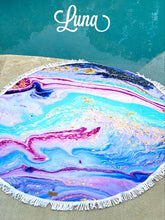 Load image into Gallery viewer, Round Beach Towels
