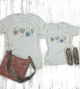 Mama & Mini Heart Tee
