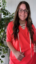 Load image into Gallery viewer, Criss Cross V Neck Top
