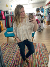 Load image into Gallery viewer, Tie Dye Stripe Pocket Top
