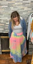 Load image into Gallery viewer, Tie Dye Mid Skirt

