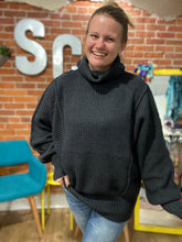 Load image into Gallery viewer, Oversized Turtleneck Sweater
