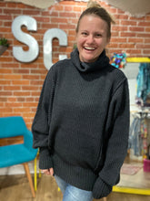 Load image into Gallery viewer, Oversized Turtleneck Sweater
