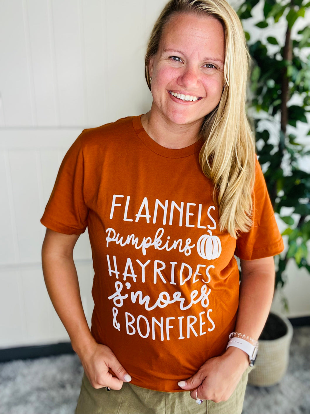 Flannels, Pumpkins, Hayrides Tee