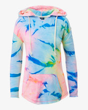 Load image into Gallery viewer, Neon Tie Dye Angle Terry Hoodie

