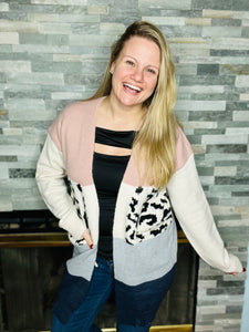 Cindee Cheetah Cardigan