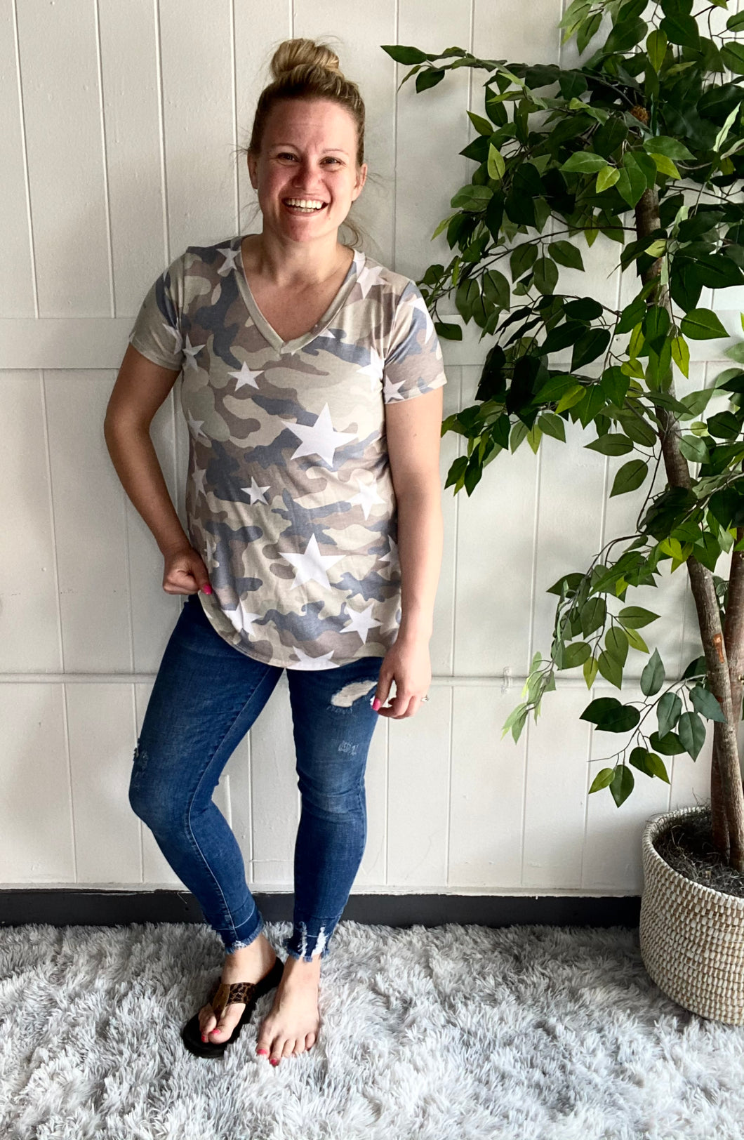 USA Camo Top
