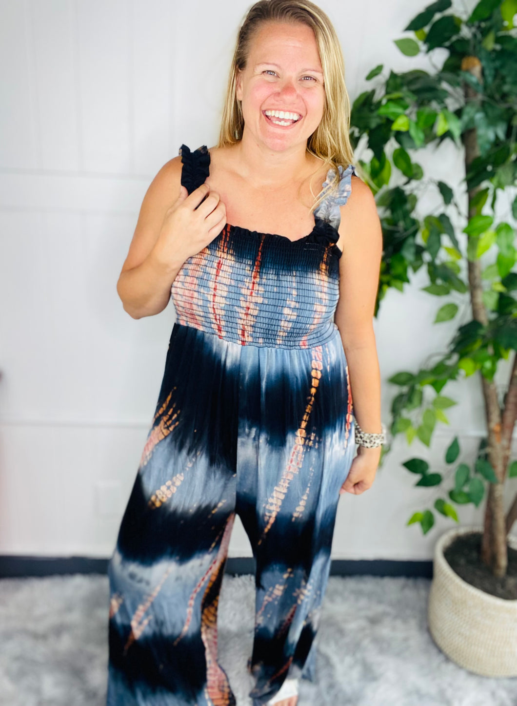 Bamboo Tie Dye Romper