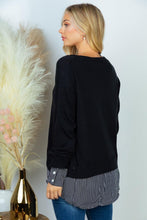 Load image into Gallery viewer, Layered V Neck Sweater
