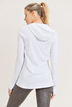 Load image into Gallery viewer, Gathered Front Hoodie Jacket
