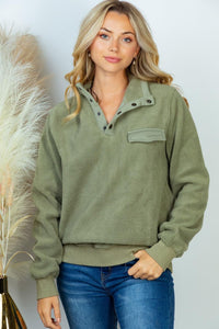 Pullover Sherpa Henley