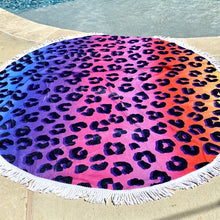 Load image into Gallery viewer, Round Beach Towels
