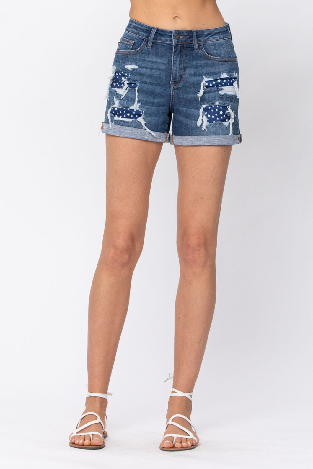 Judy Blue Star Patch Shorts