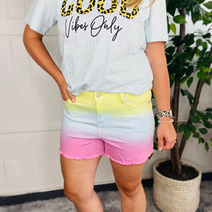 Judy Blue Dip Dye Shorts